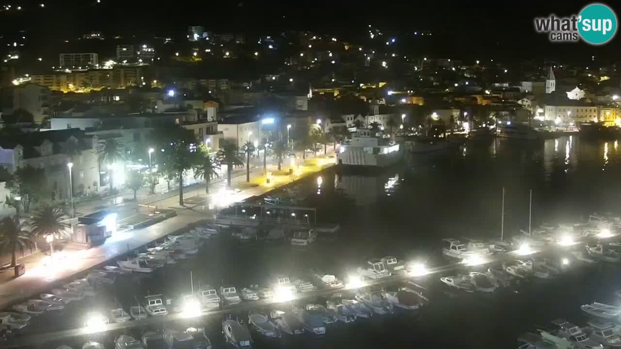 Panorama Makarska web kamera