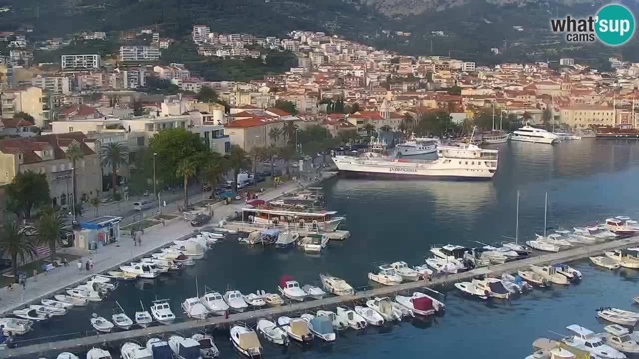 Pogled na Makarsko spletna kamera