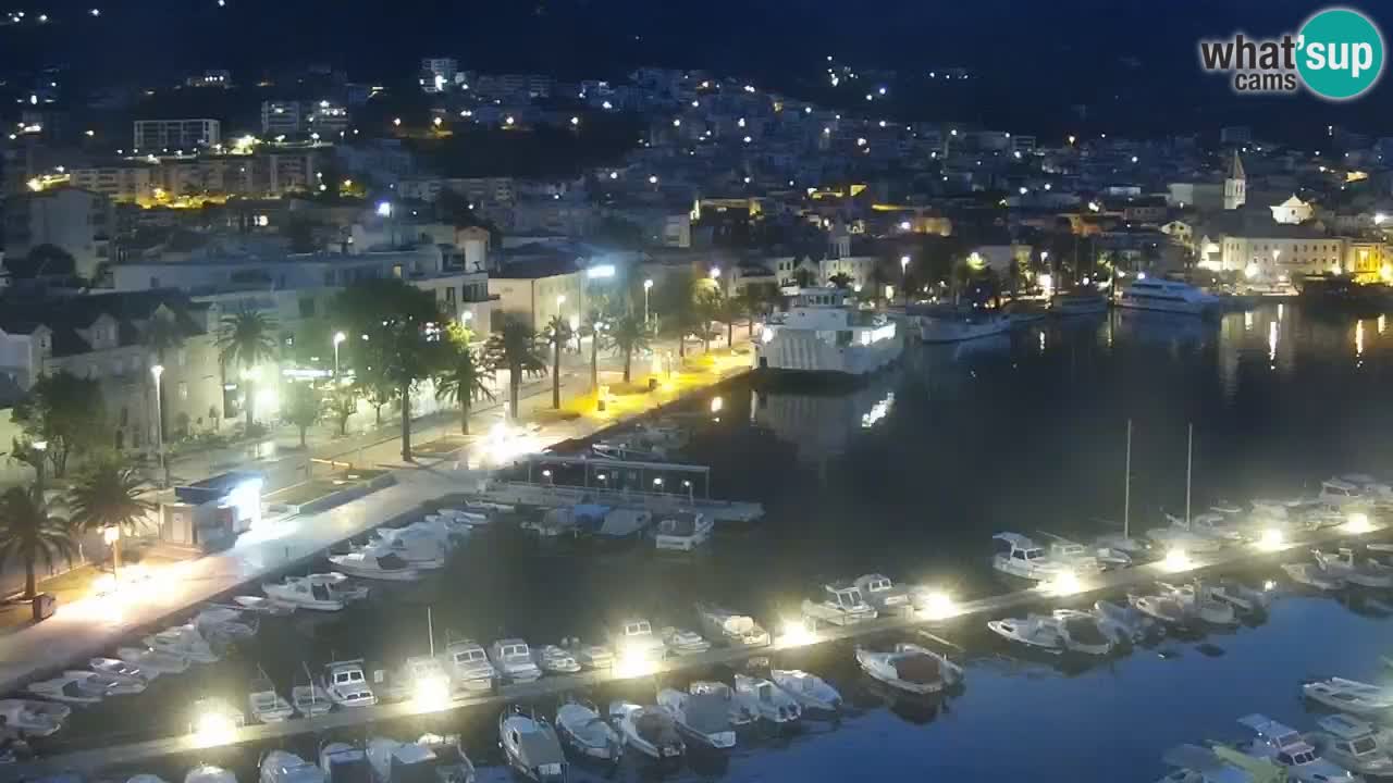 Pogled na Makarsko spletna kamera