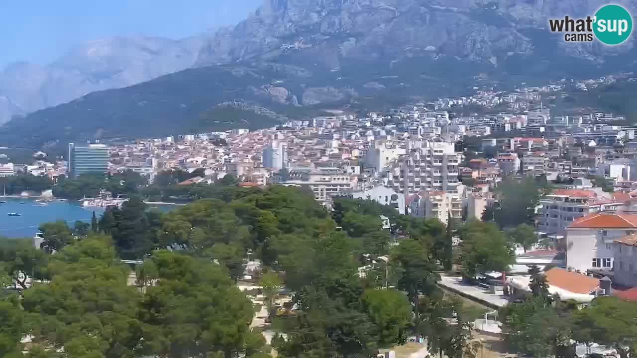 Pogled na Makarsko spletna kamera