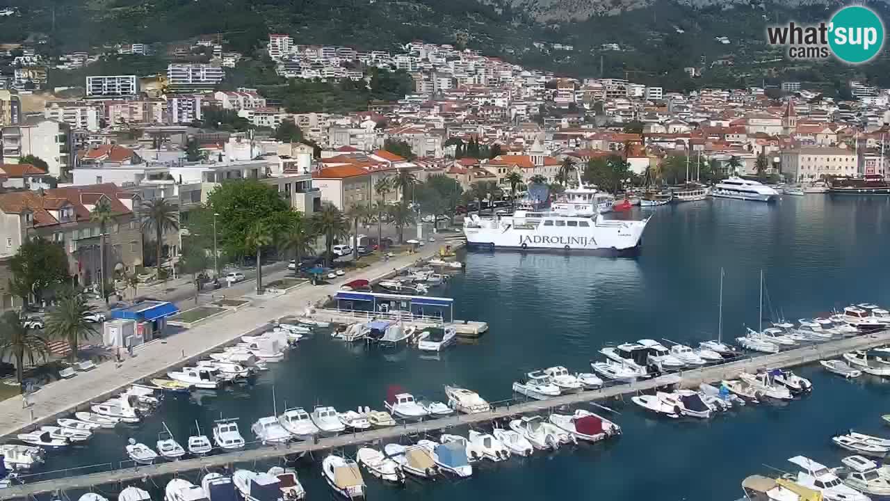 Pogled na Makarsko spletna kamera