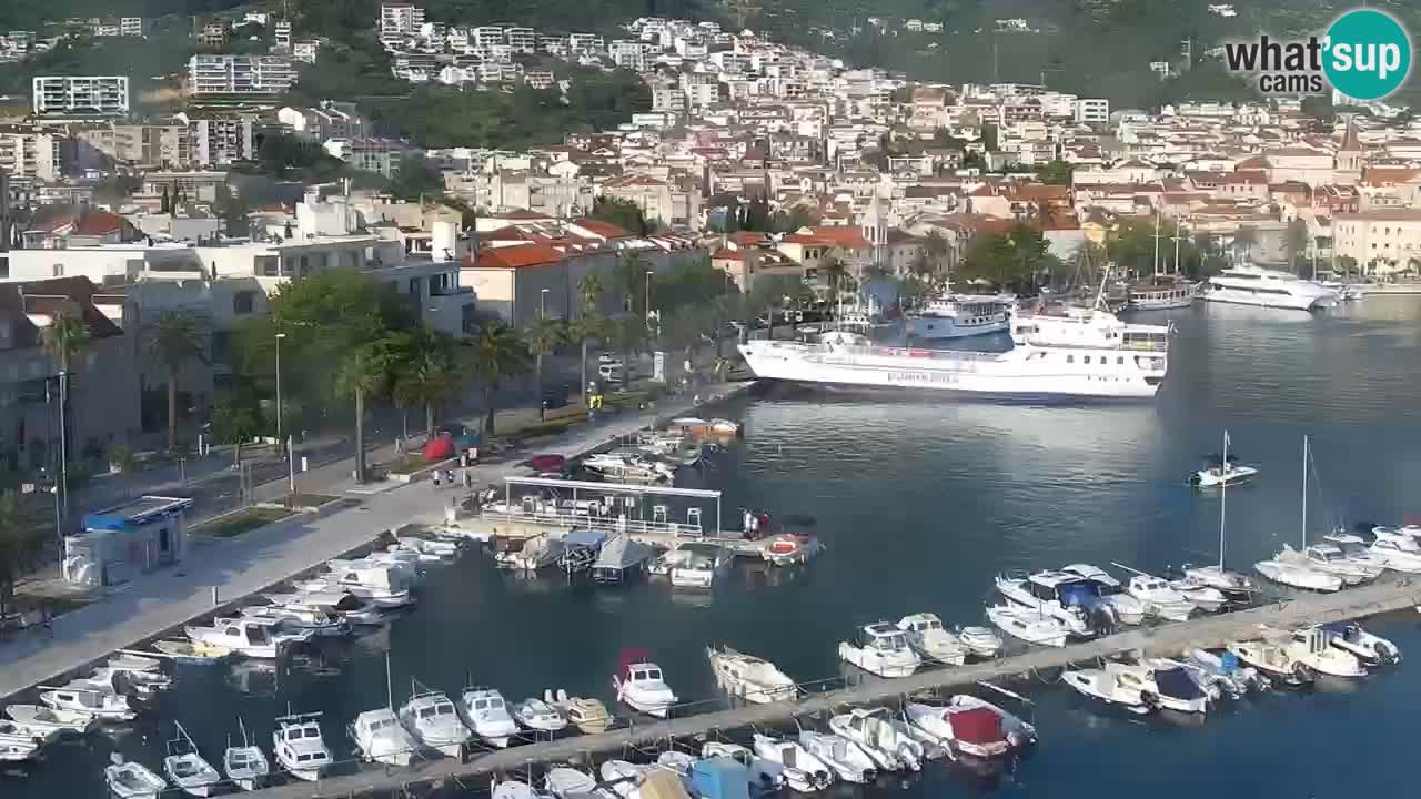 Panorama Makarska web kamera