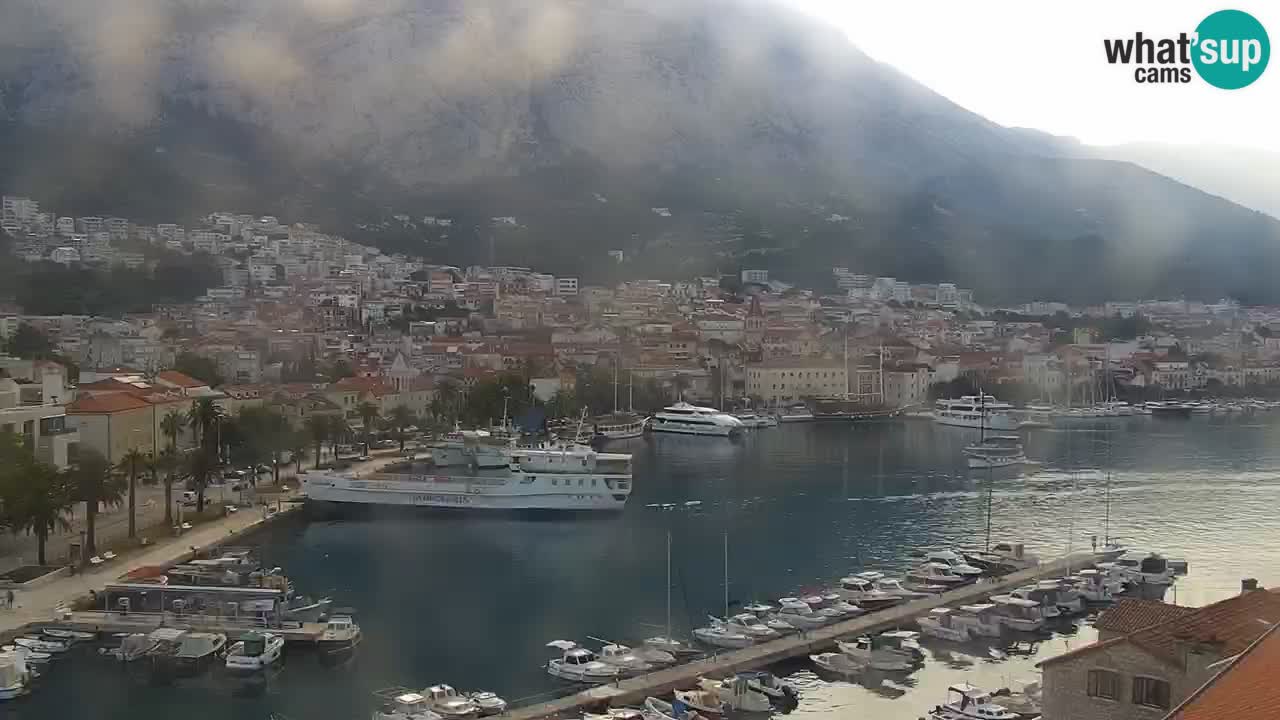 Pogled na Makarsko spletna kamera