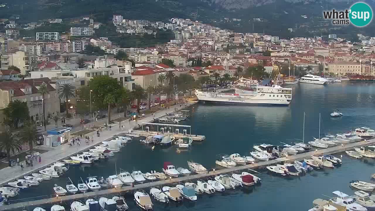 Pogled na Makarsko spletna kamera