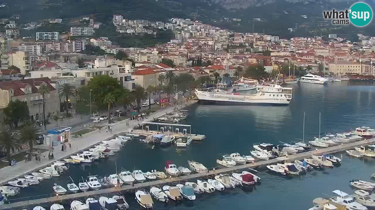 Pogled na Makarsko spletna kamera