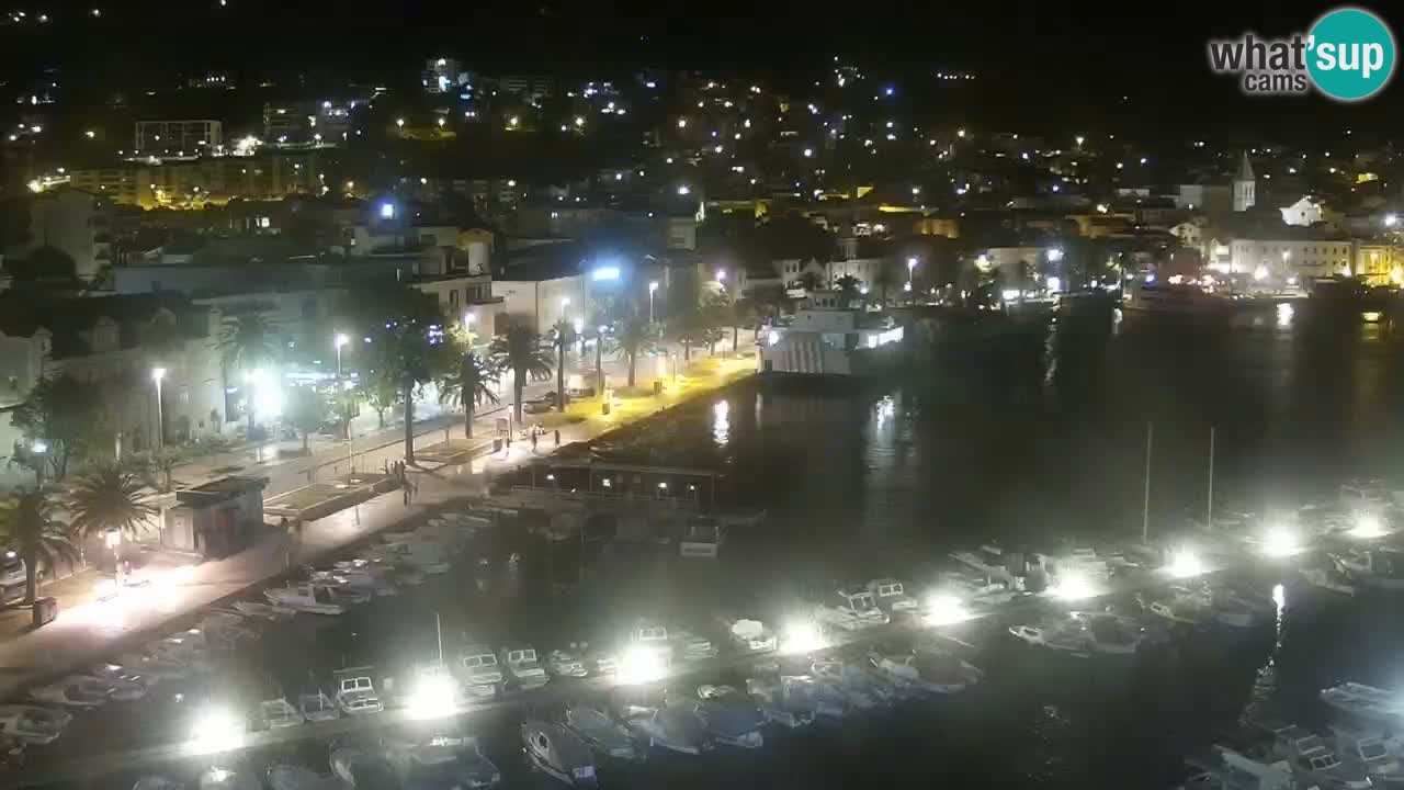 Panorama Makarska webcam