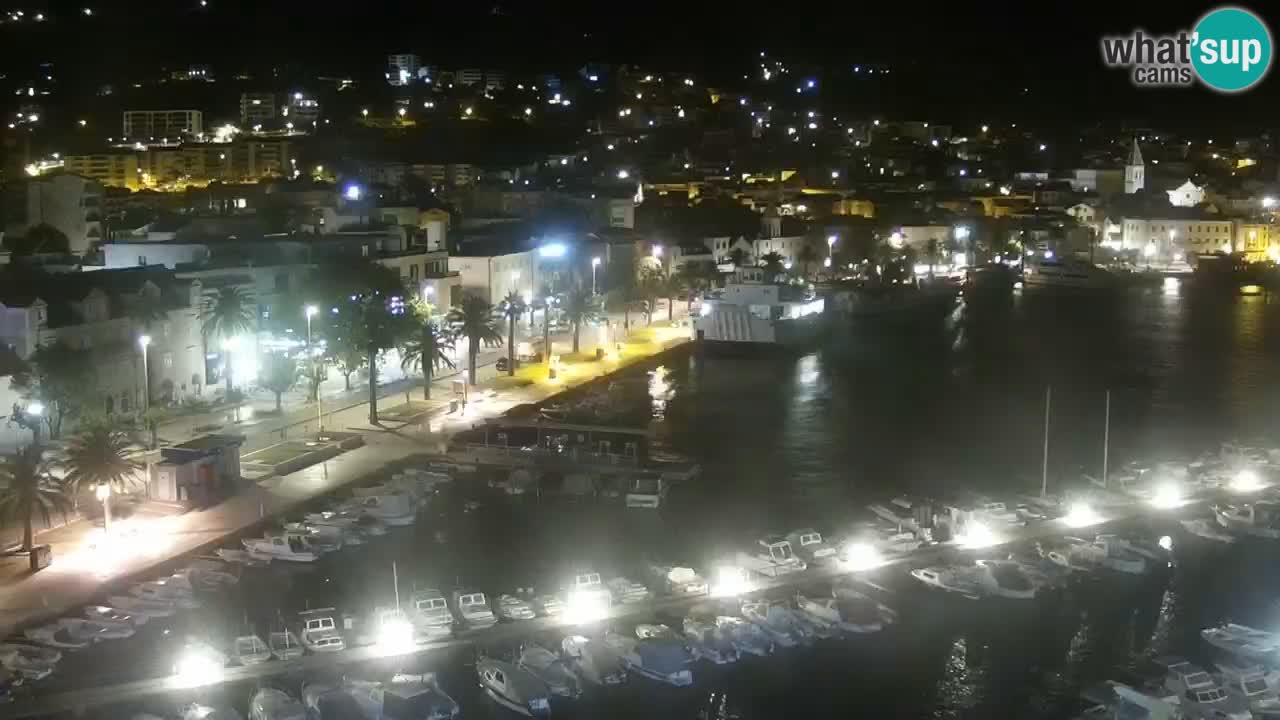 Panorama Makarska web kamera