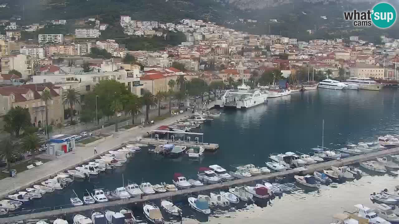 Panorama Makarska webcam