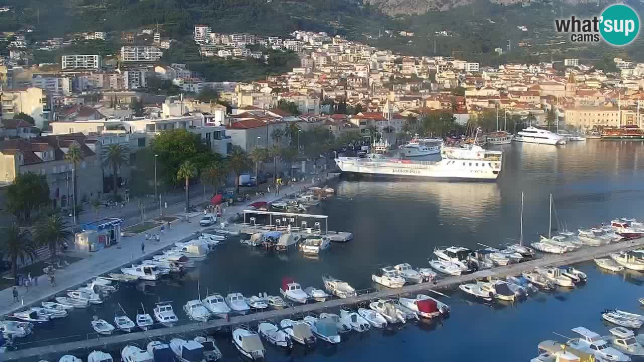 Pogled na Makarsko spletna kamera
