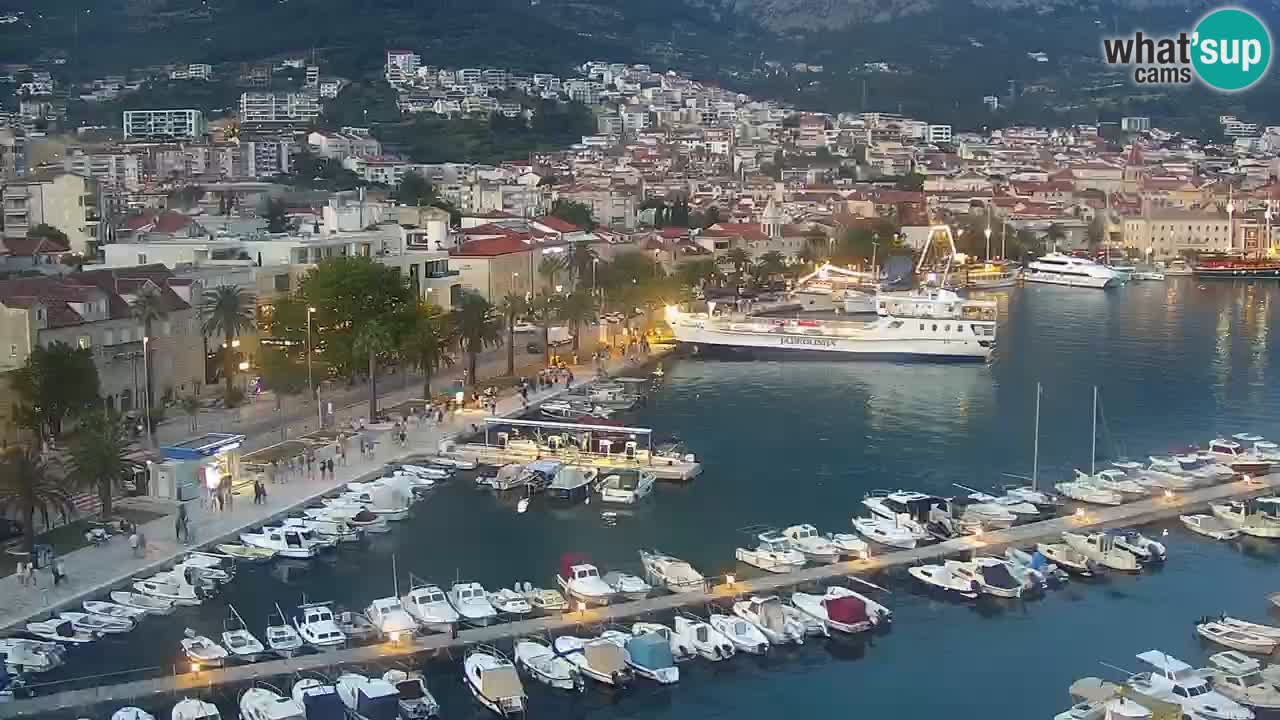 Pogled na Makarsko spletna kamera