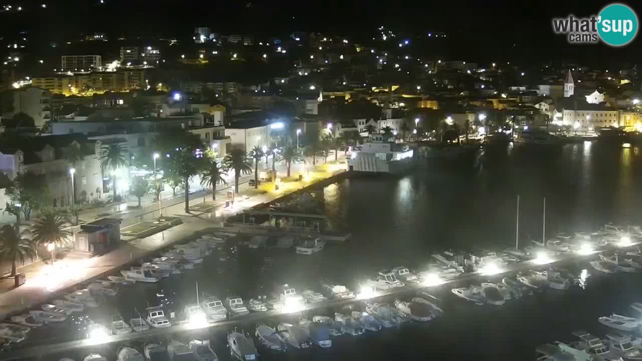 Panorama Makarska web kamera