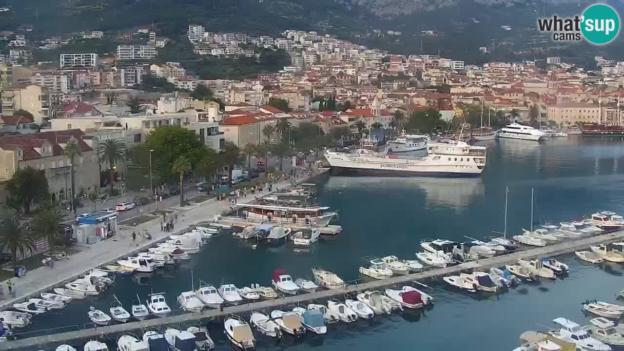 Panorama Makarska Live Webcam