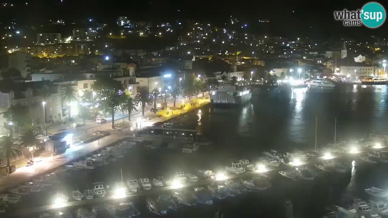 Panorama Makarska web kamera