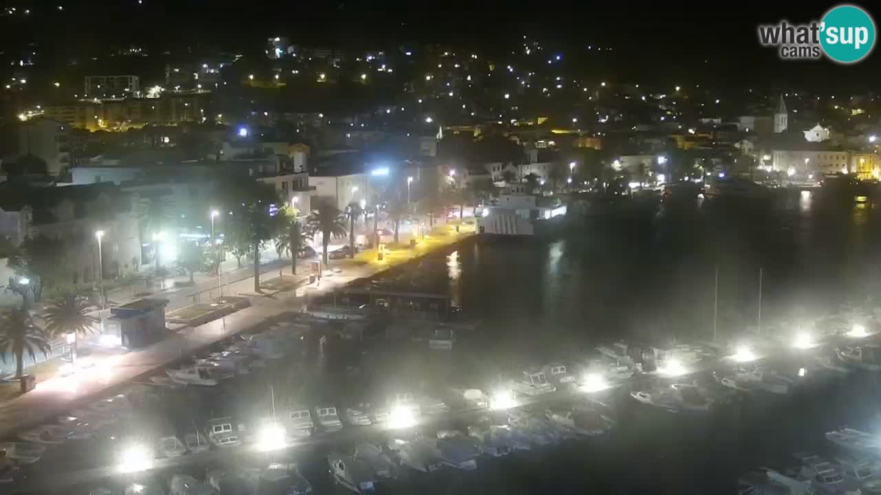 Panorama Makarska web kamera