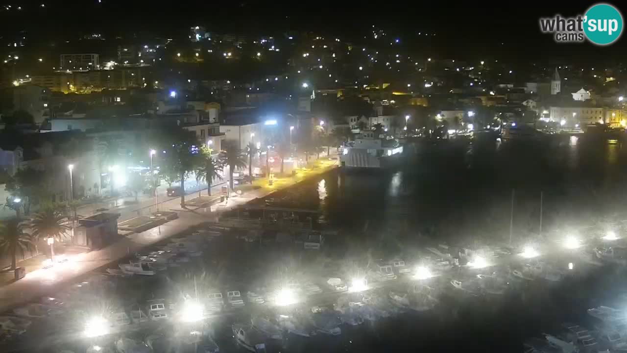 Panorama Makarska webcam