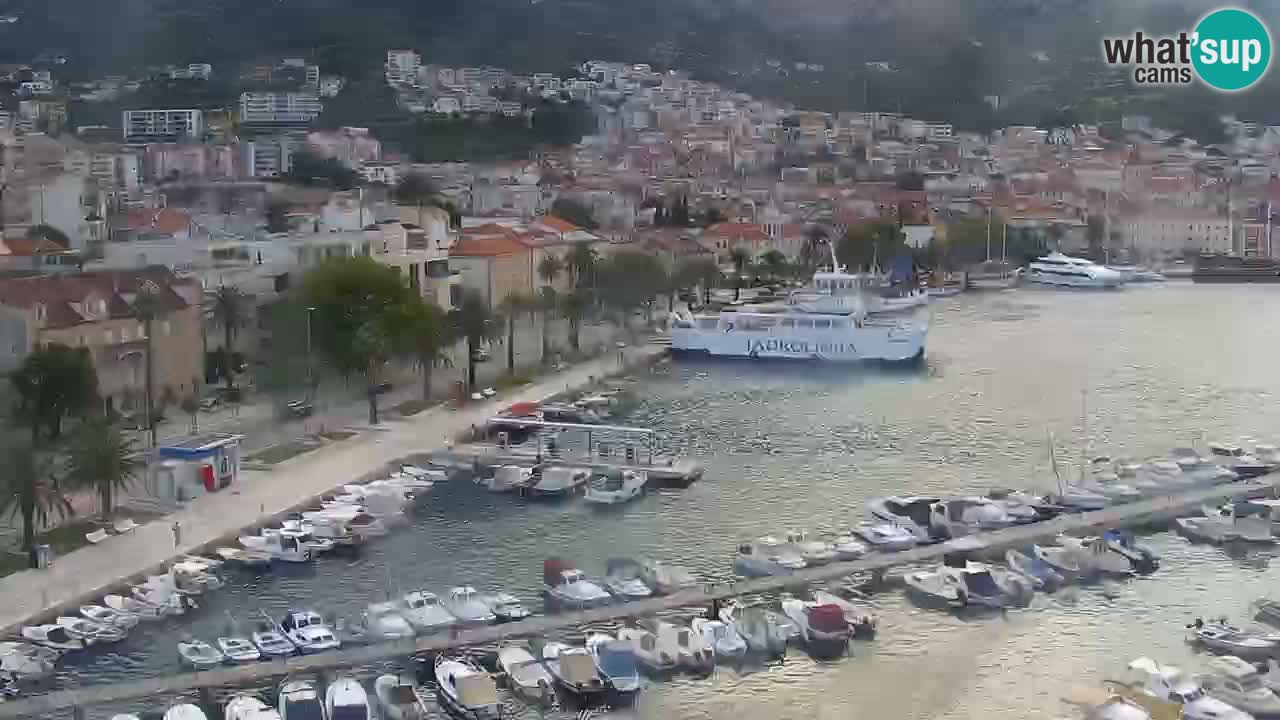 Pogled na Makarsko spletna kamera