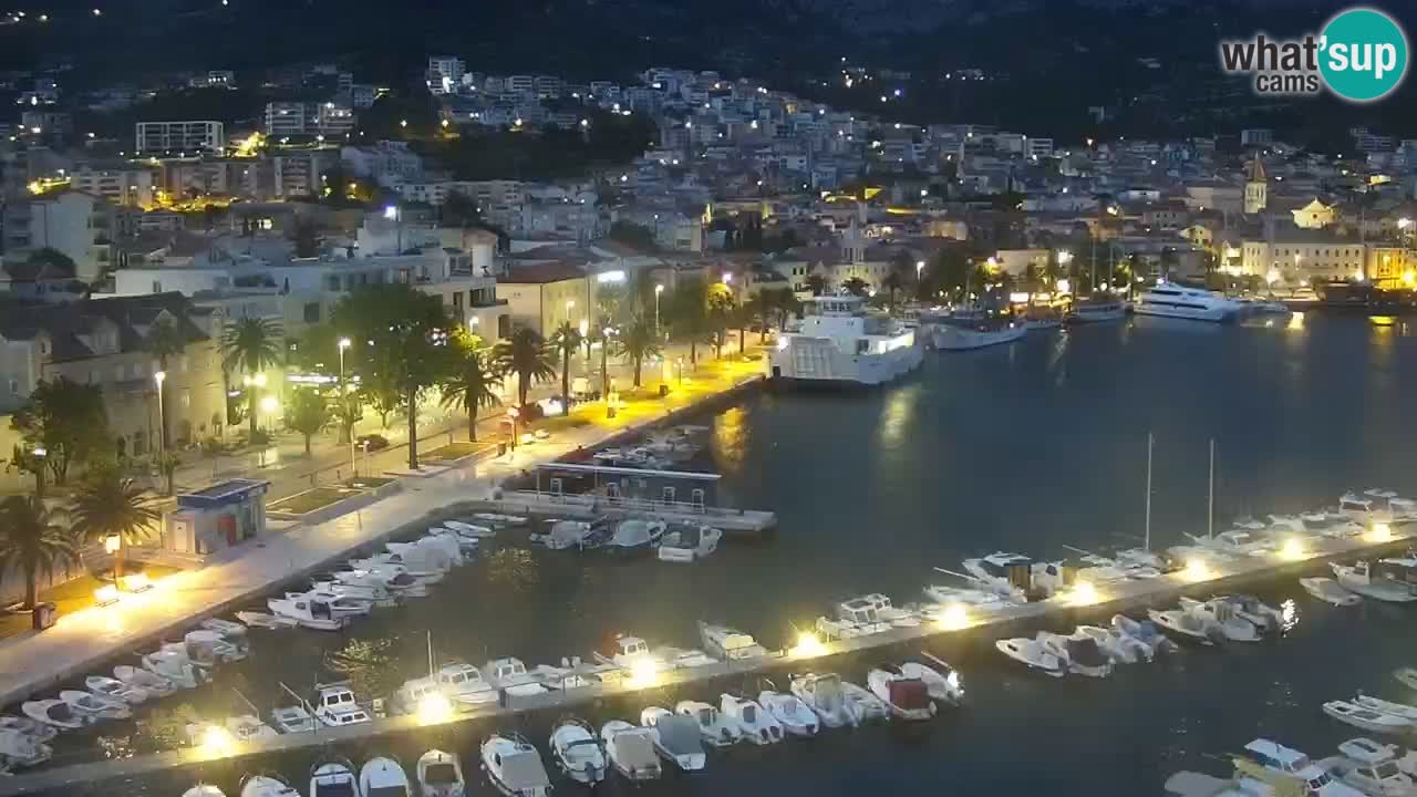 Panorama Makarska webcam