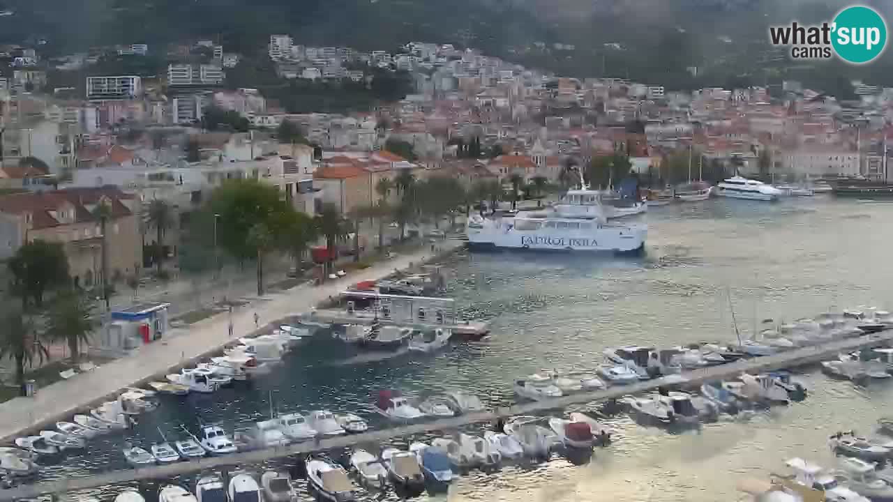 Panorama Makarska Live Webcam