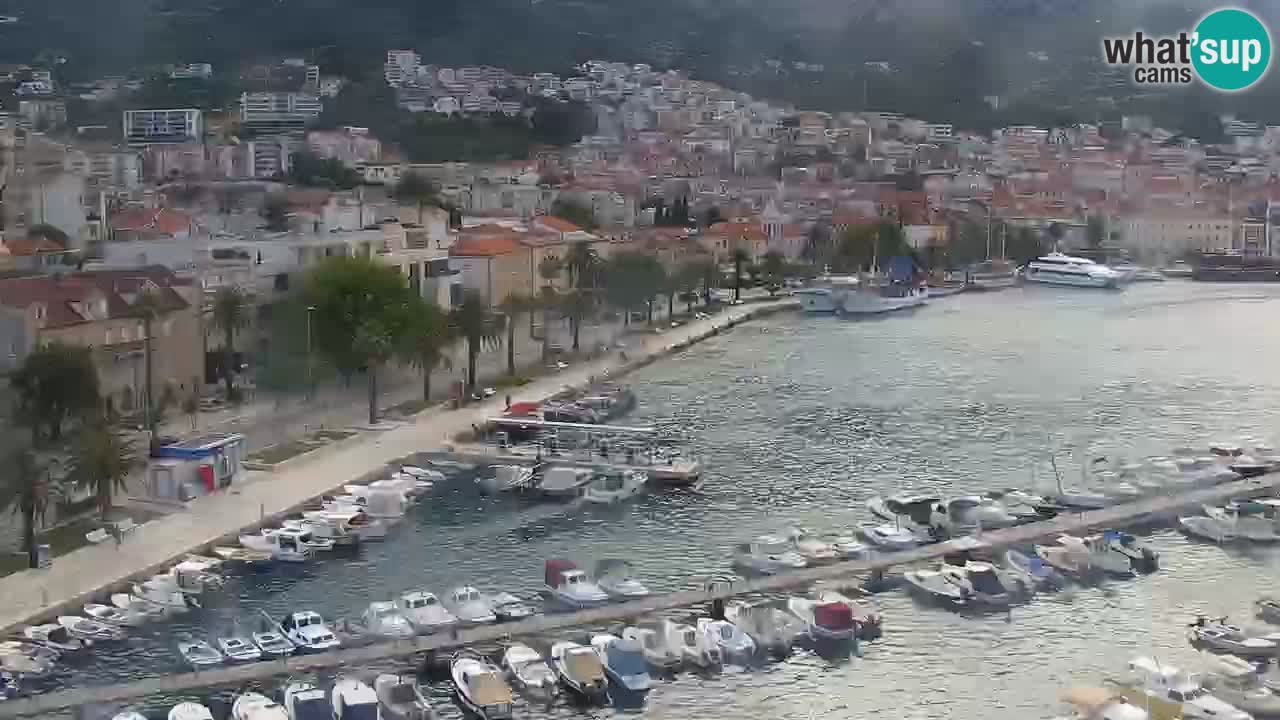 Panorama Makarska web kamera
