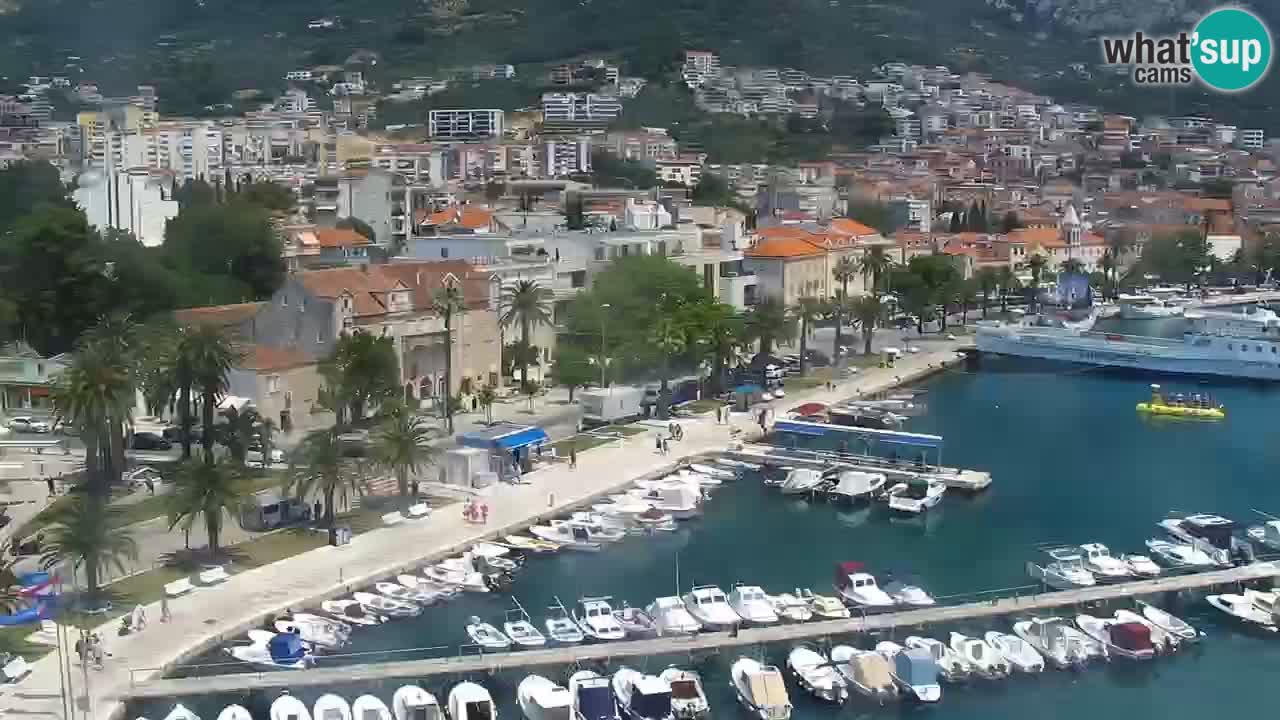 Panorama Makarska webcam
