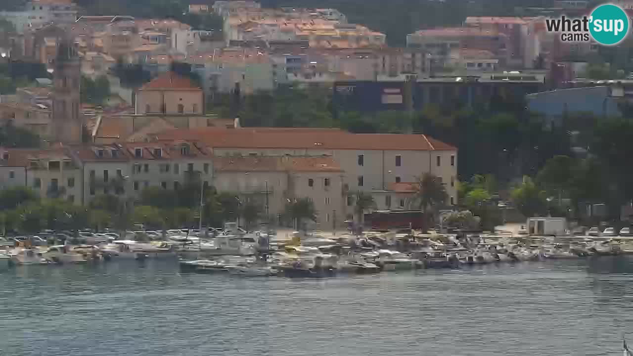 Panorama Makarska webcam