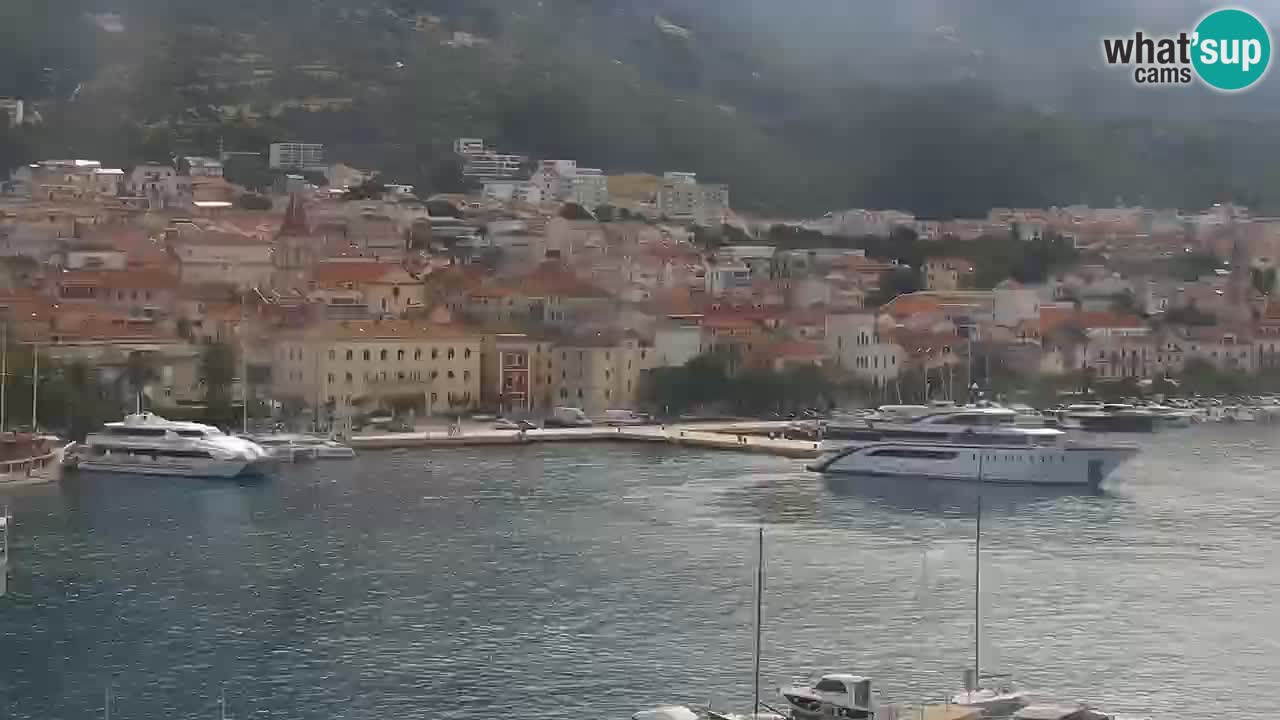 Panorama Makarska webcam
