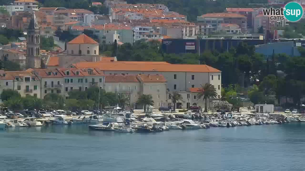 Panorama Makarska webcam