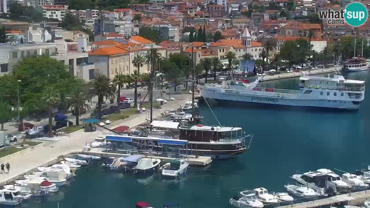 Panorama Makarska webcam