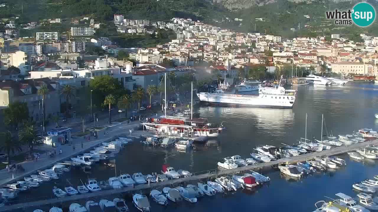 Panorama Makarska webcam