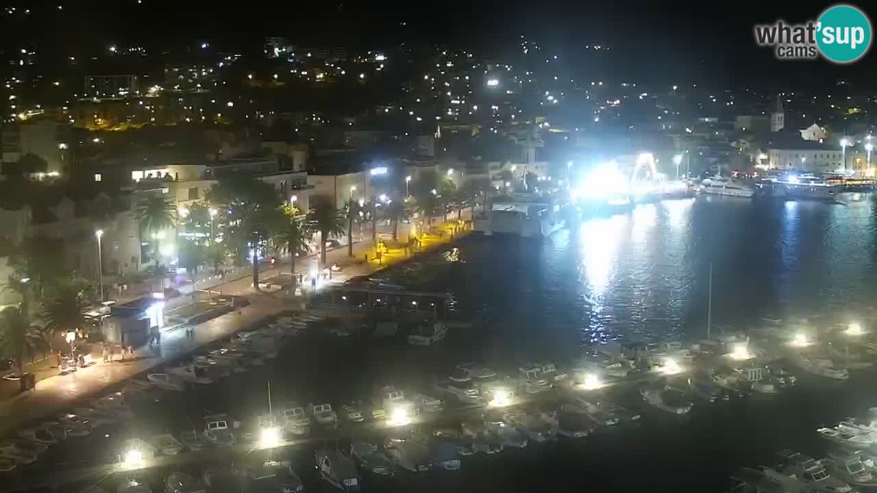 Panorama Makarska web kamera