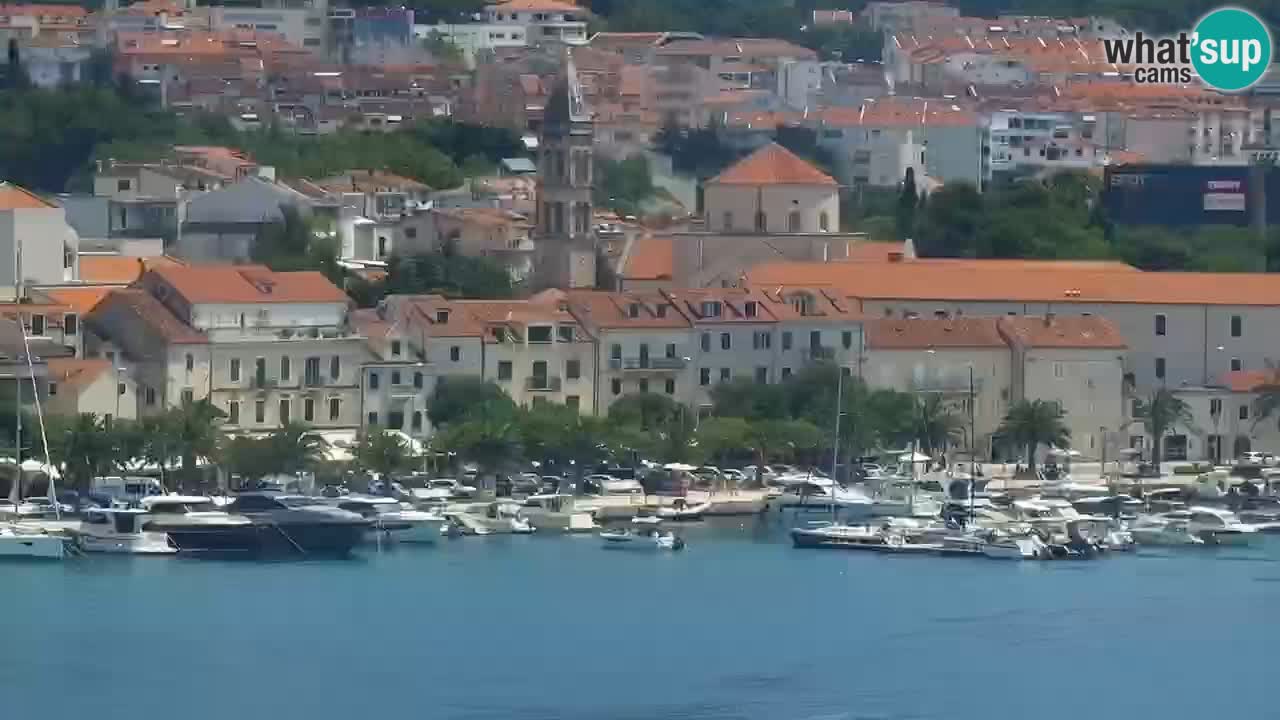 Panorama Makarska web kamera