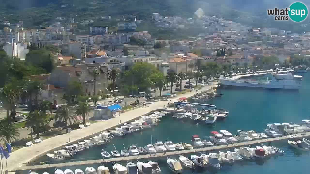 Panorama Makarska web kamera