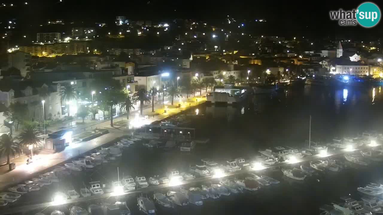 Panorama Makarska webcam