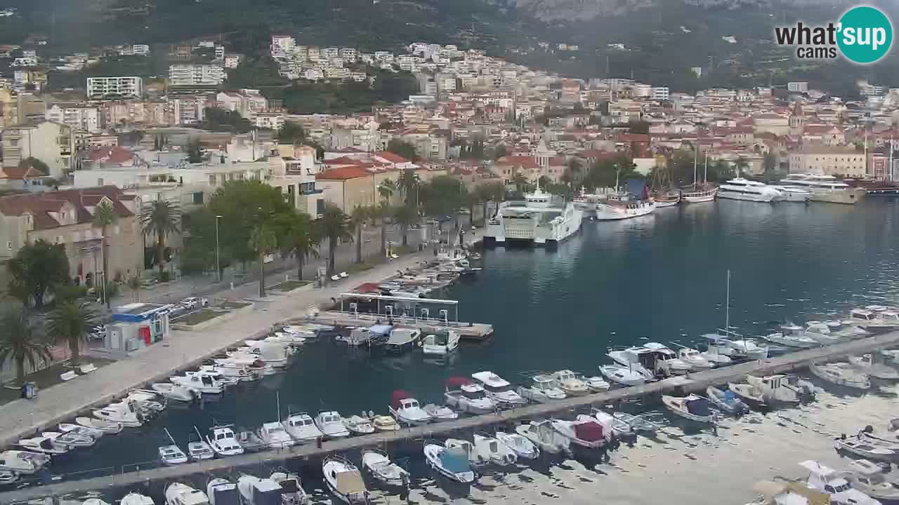 Pogled na Makarsko spletna kamera