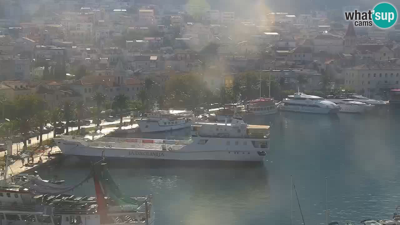 Panorama Makarska webcam