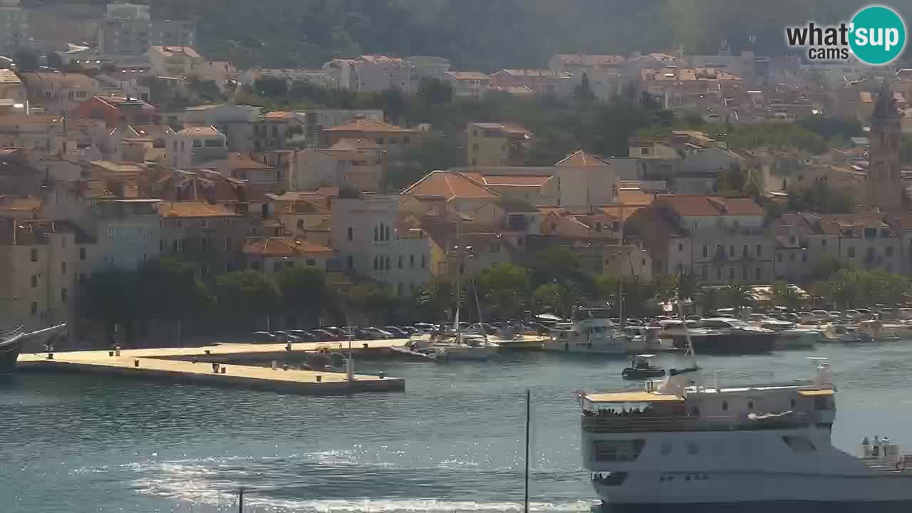 Panorama Makarska webcam