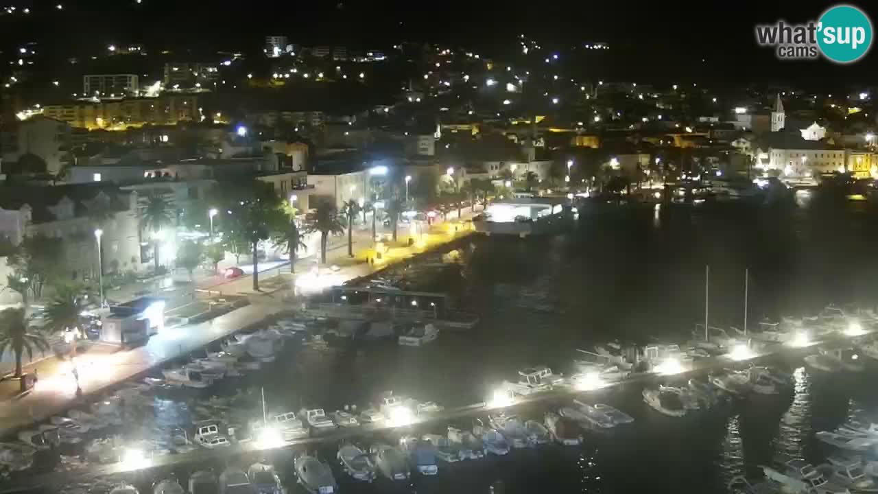 Panorama Makarska webcam