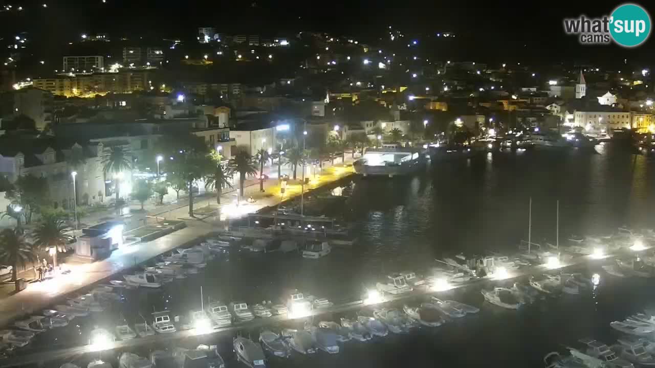 Panorama Makarska webcam