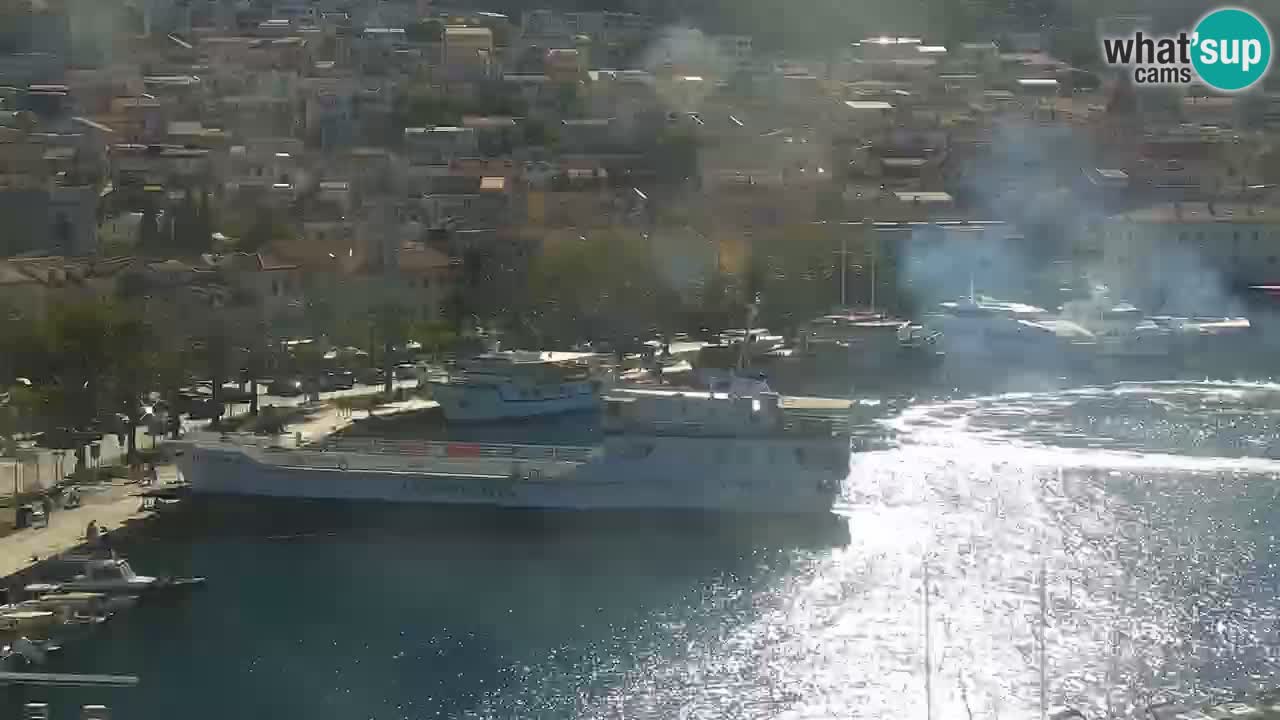 Panorama Makarska webcam