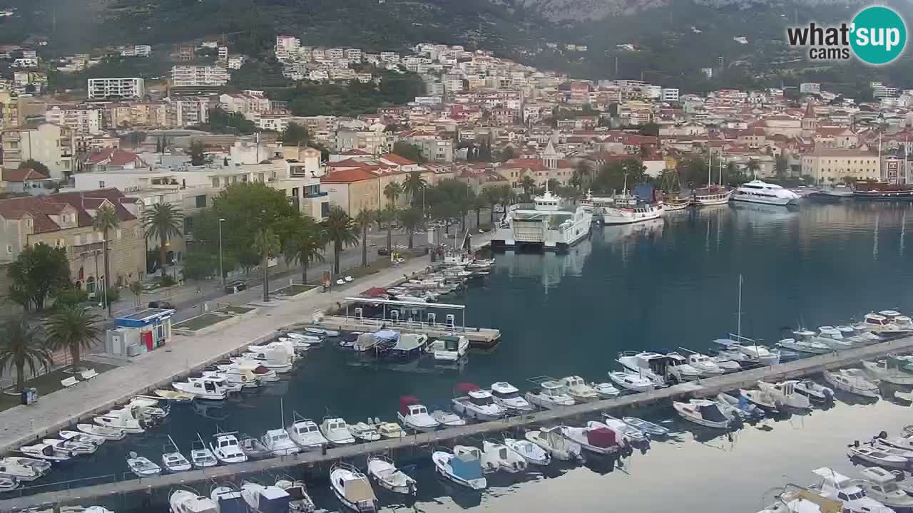 Panorama Makarska Live Webcam