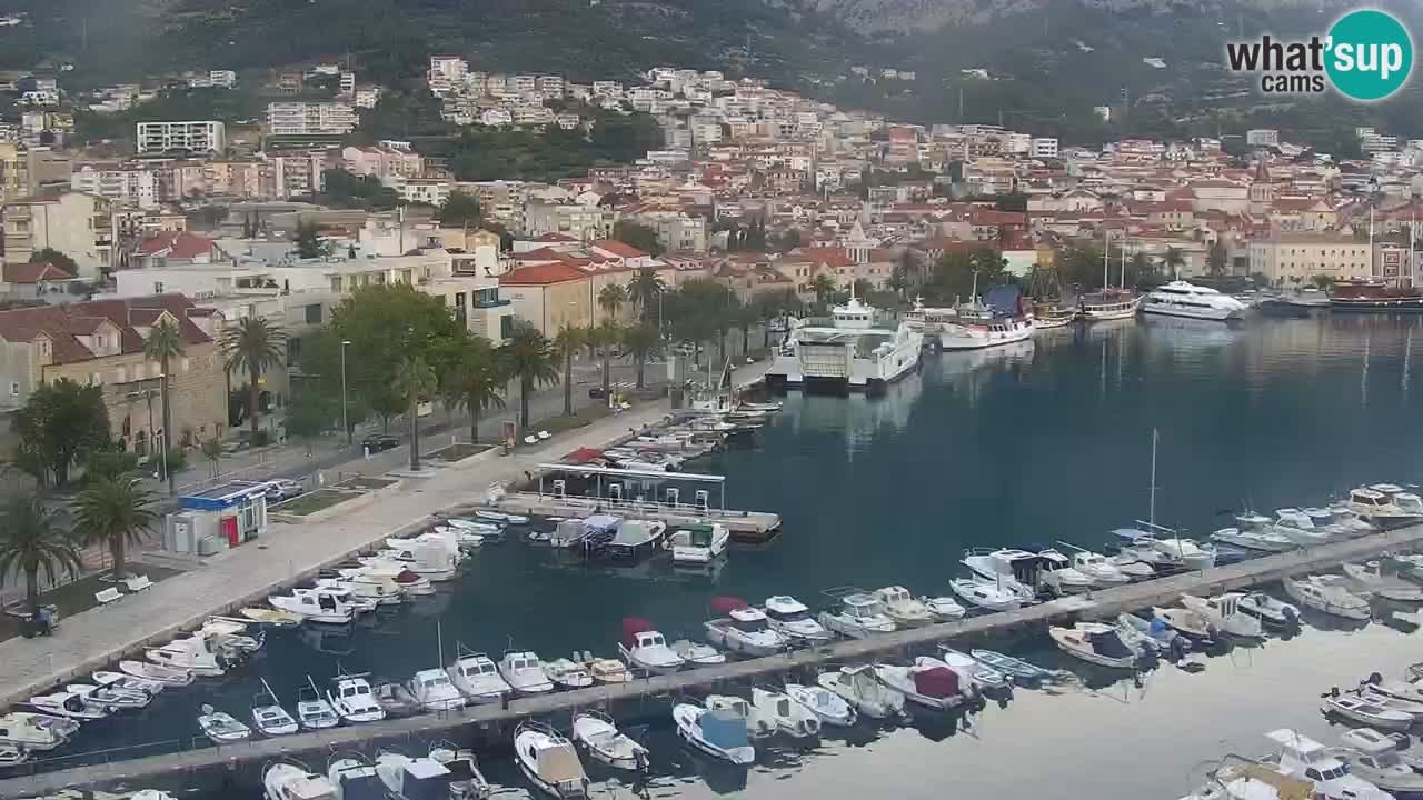 Panorama Makarska Live Webcam