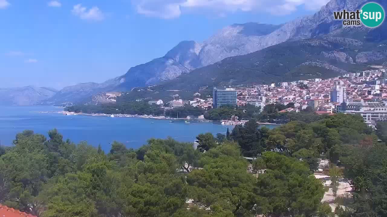 Pogled na Makarsko spletna kamera