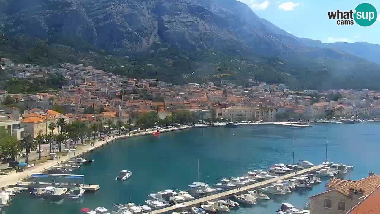 Panorama Makarska web kamera