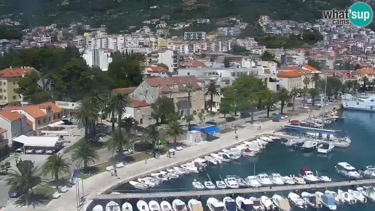 Panorama Makarska Live Webcam