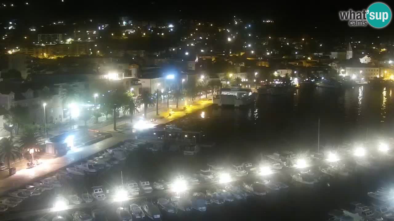 Pogled na Makarsko spletna kamera