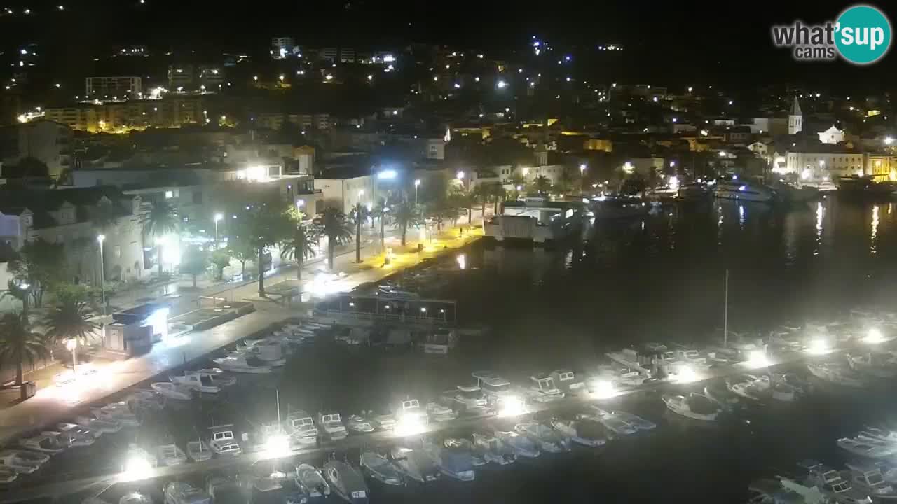 Panorama Makarska webcam