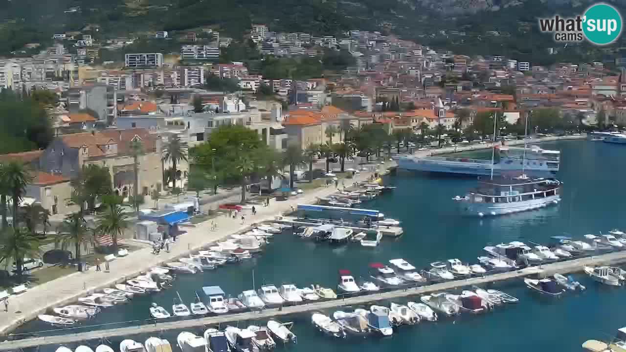 Panorama Makarska web kamera