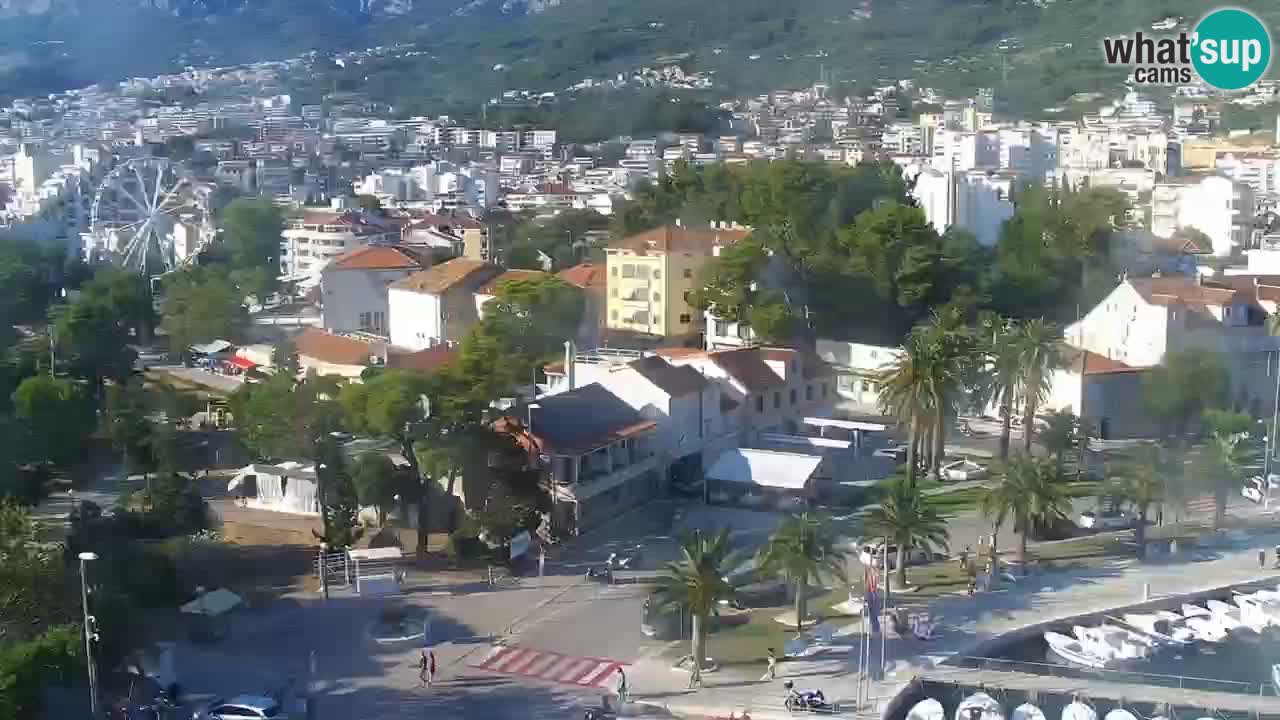 Panorama Makarska webcam