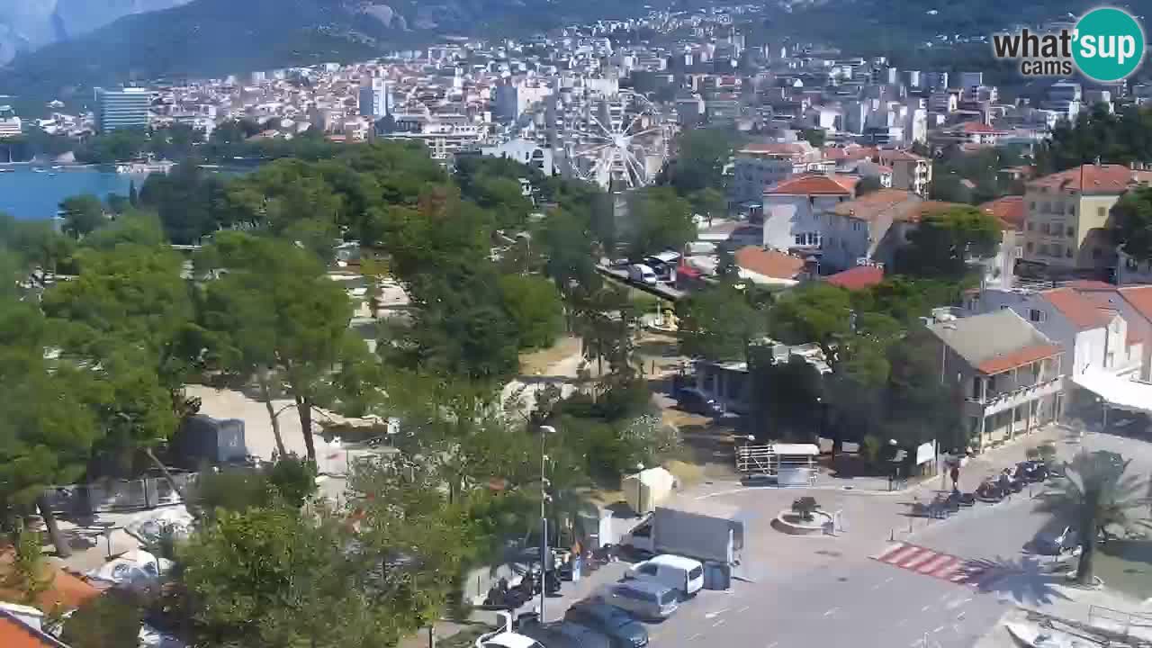 Panorama Makarska web kamera