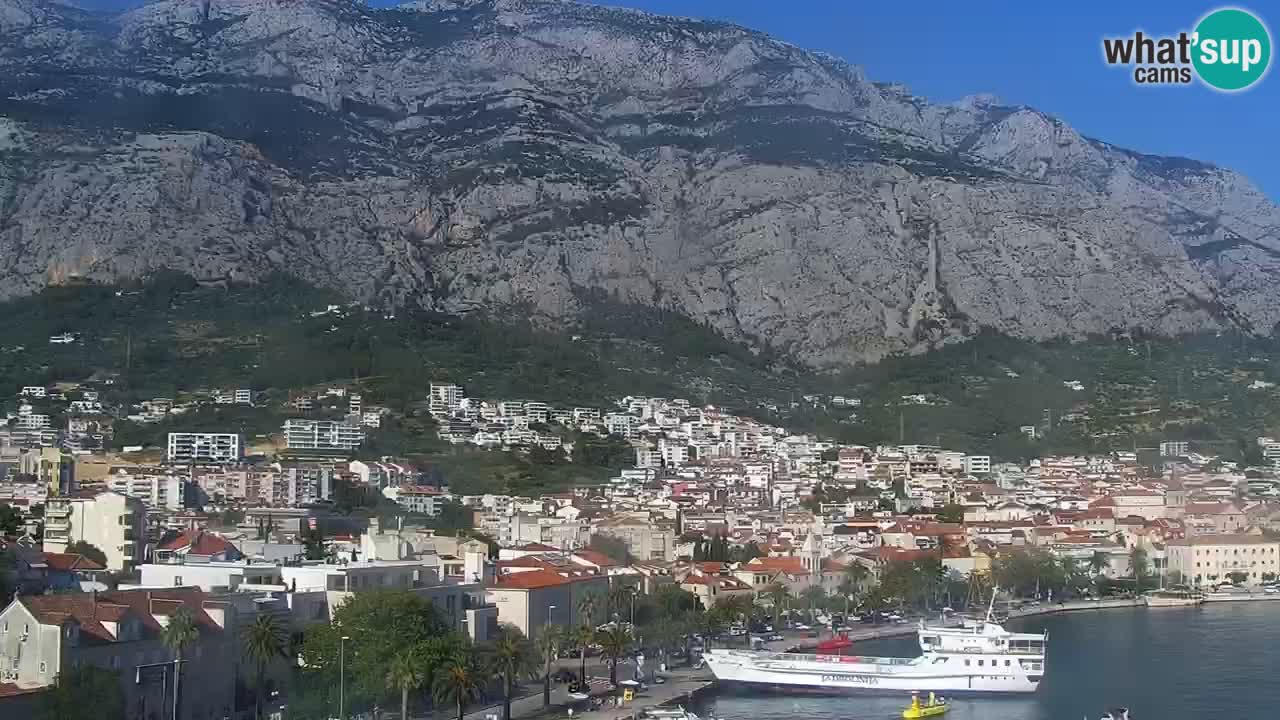 Pogled na Makarsko spletna kamera